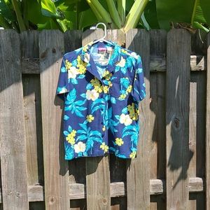 Tropical print shirt